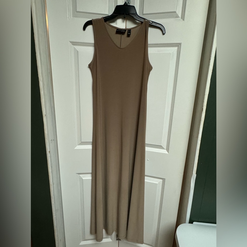 Women with Control jersey knit tank dress